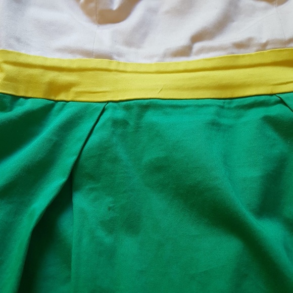 French Connection Colourblock Strapless Dress with Pockets! - Size 6 - Picture 10 of 11